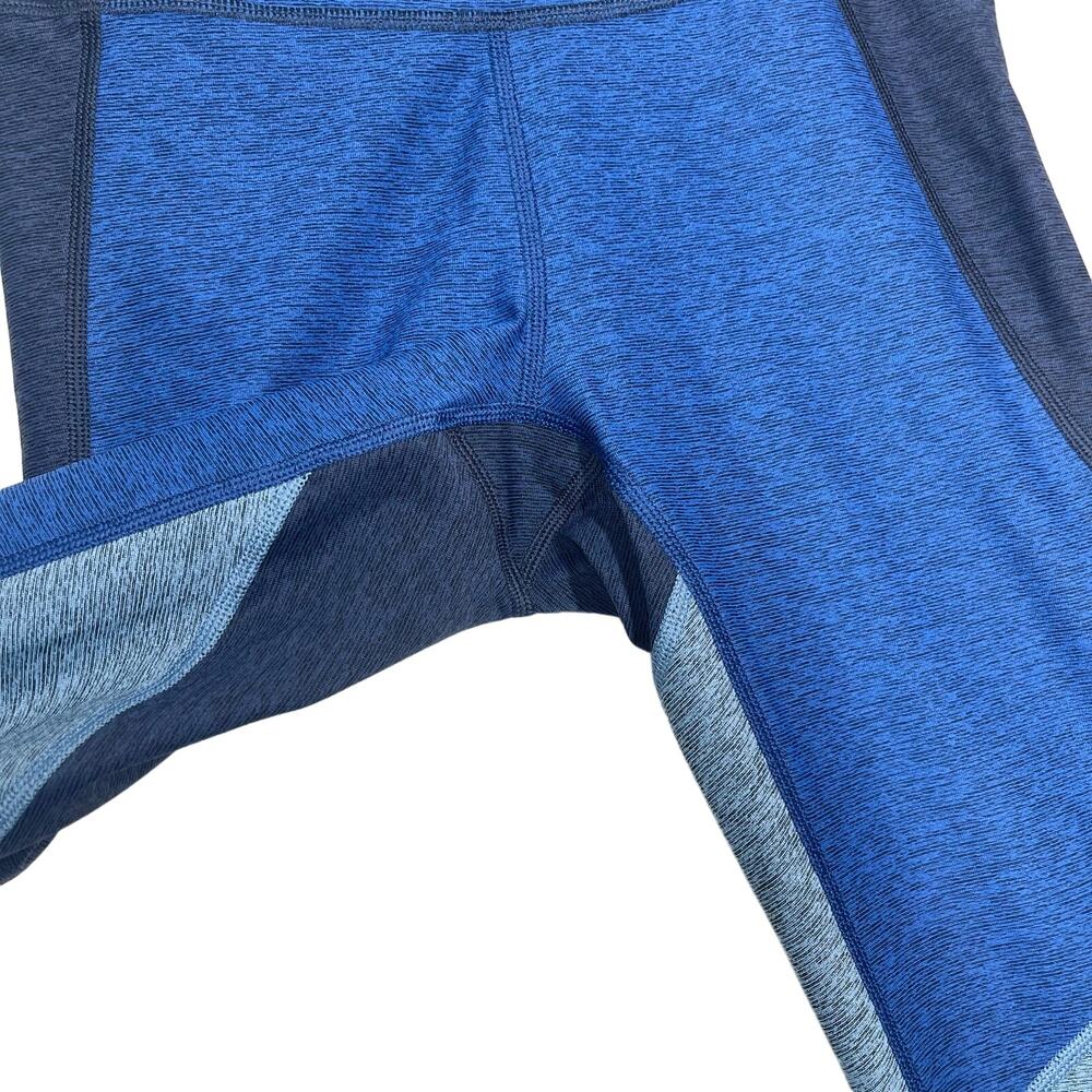 Outdoor Voices 7/8 Leggings Womens Size XS Navy Blue Mist Tri-Color Activewear - Picture 9 of 9